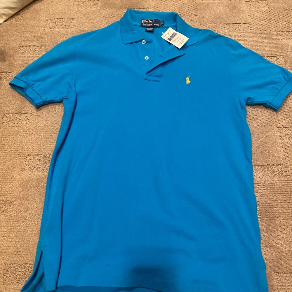 Polo shirt teal